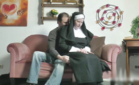 Busty Nun Have Sex After Church Mass